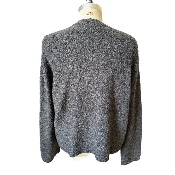 J.Crew Gray Boucle Textured Cardigan Size XL XLarge - Picture 3 of 6